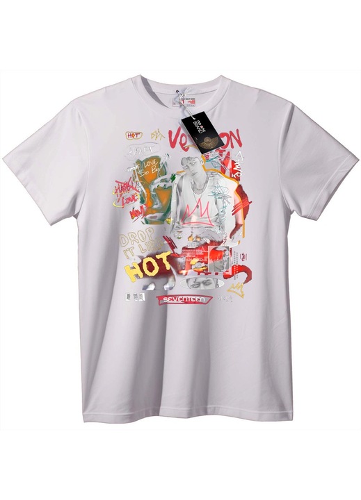 SEVENTEEN Urban Graffiti póló, Fehér