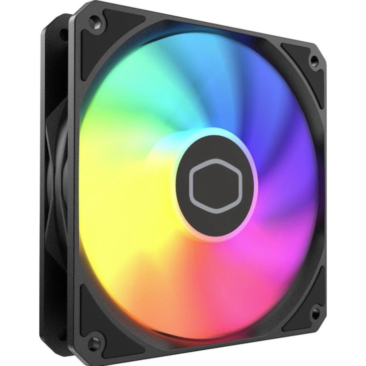 Ventilator CoolerMaster Masterfan aRGB, 120mm, 650-1750 RPM Negru