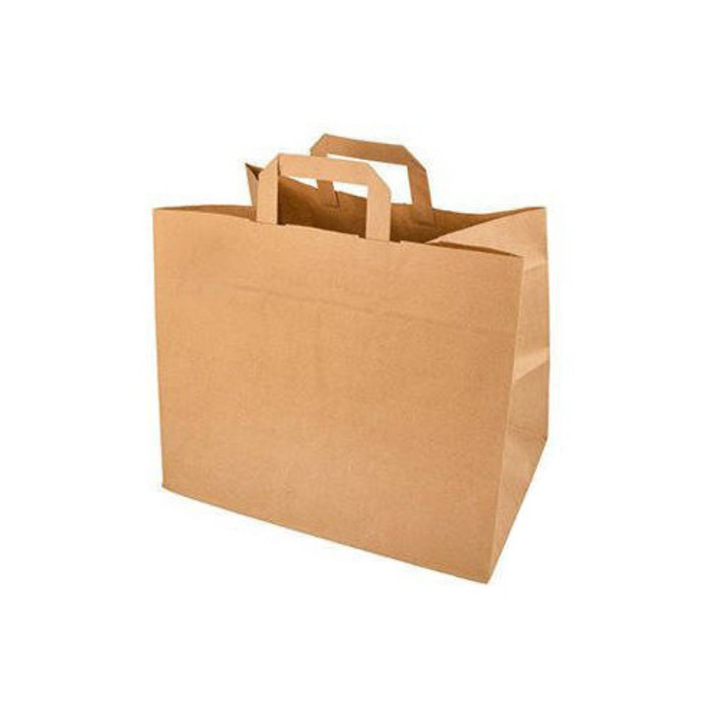 Set 250 pungi alimentare, PLAST, 26x14x30 cm