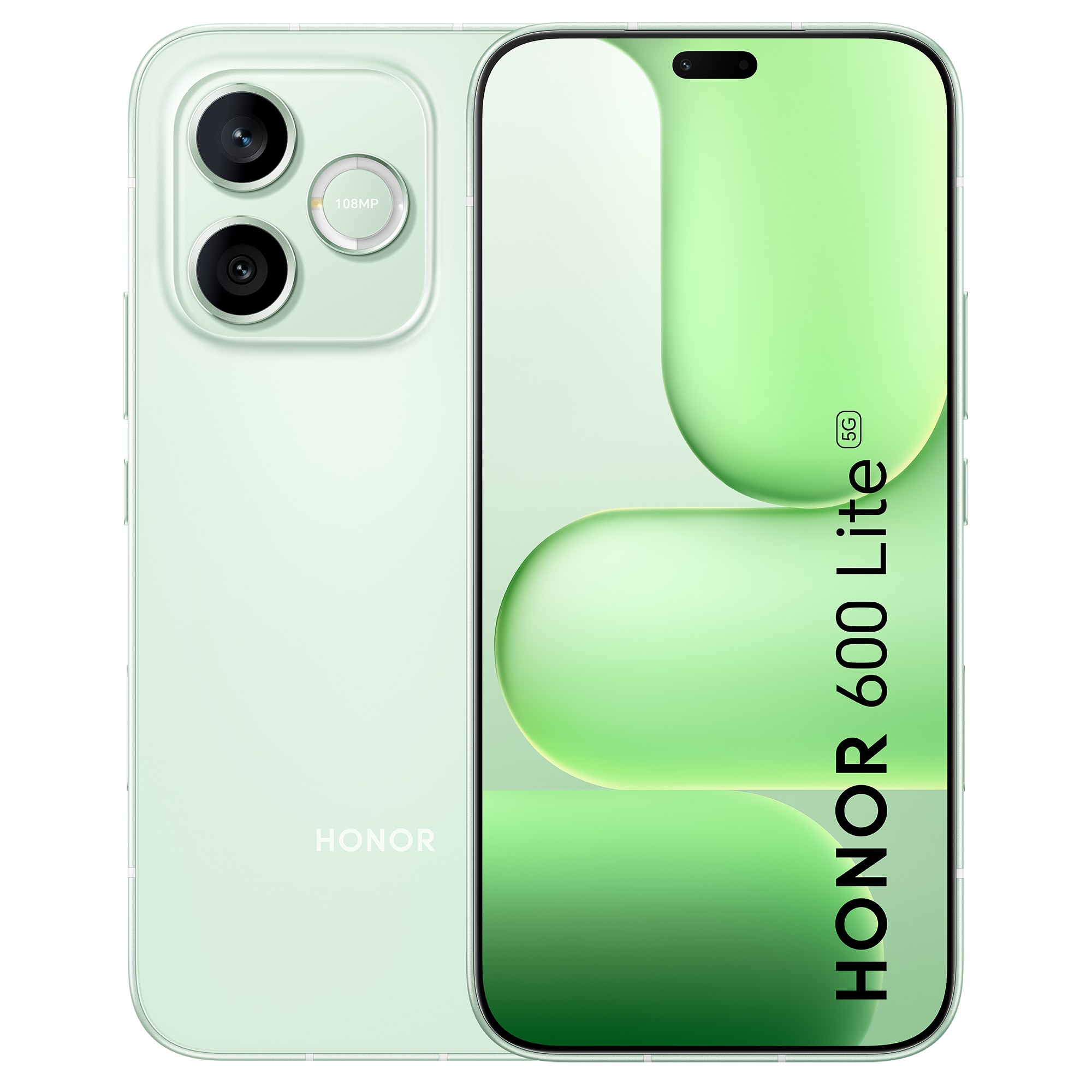 Telefon mobil HONOR 600 Lite, Dual SIM, 8GB RAM, 256GB ROM, Sprout Green - Casti Honor Choice Earbuds X7e Active incluse