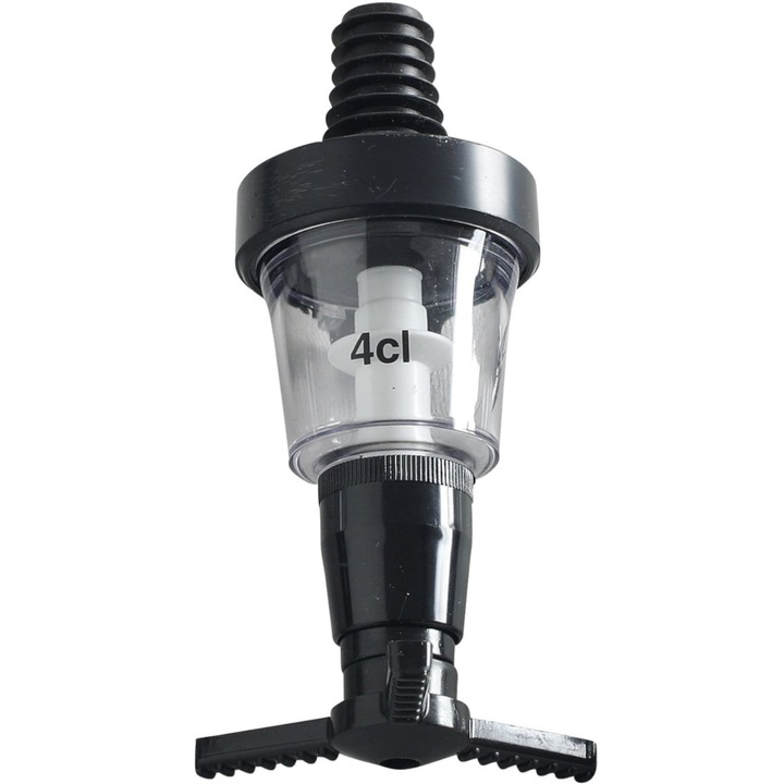 Dozator barman Bar Up, 40 ml, plastic, inox, pentru sticle 0,5-1,5 l