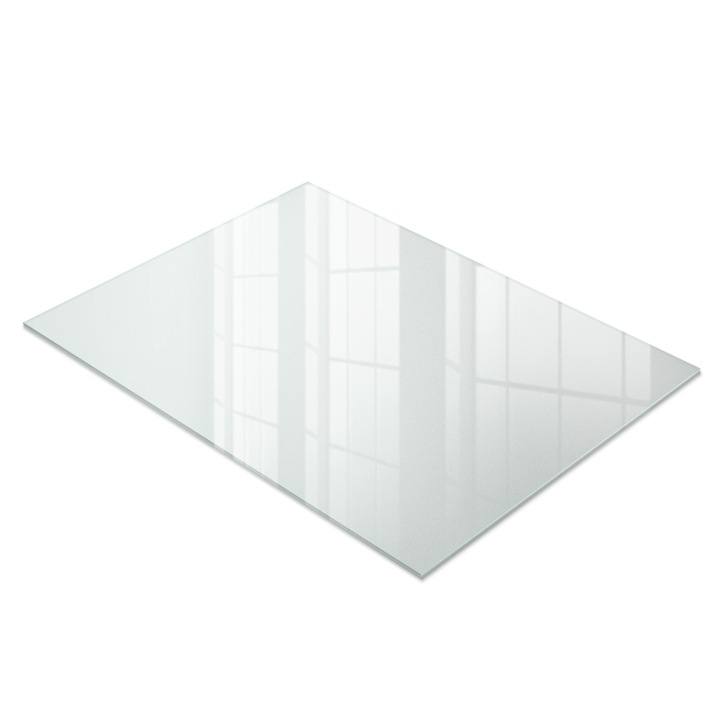 Стъклен Плот За Холна Маса, Coloray, Правоъгълен, млечен, Мат, 80 x 60 cm, 010870820030000000000