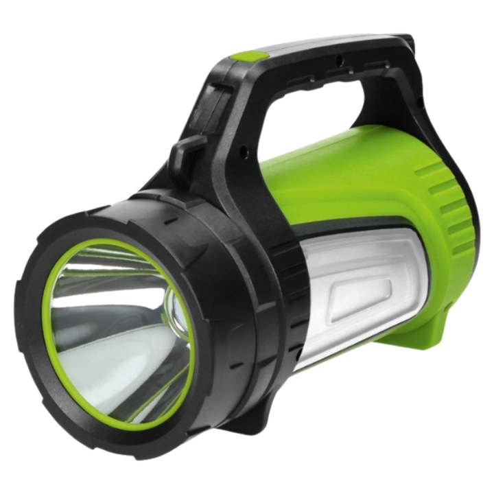 LED фенер Лука, 22x11x16см, водоустойчив, комплект с USB кабел за зареждане и регулируема каишка