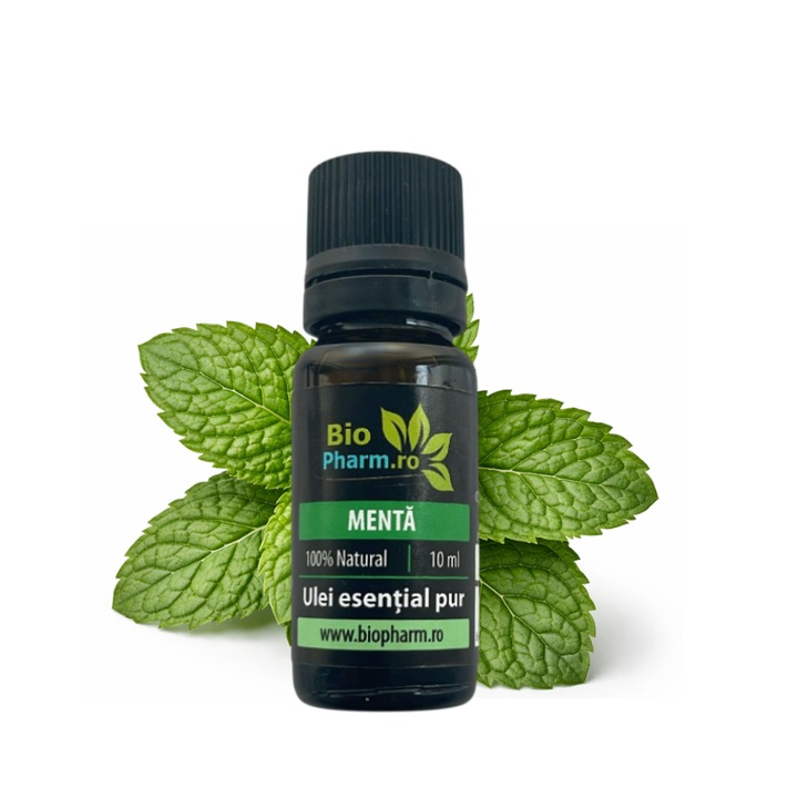 Ulei esential pur de menta, 10ml