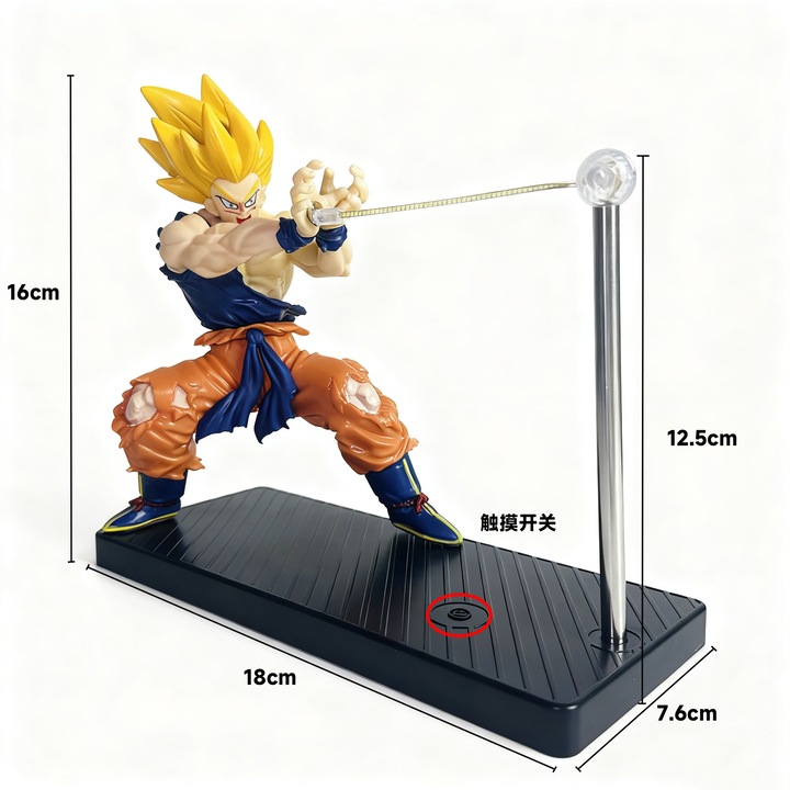 Lampa de veghe copii Dragon Ball Kamehameha cu magnet