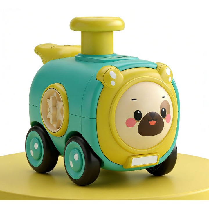 Interaktív játék gyerekeknek, kutya, arckifejezés változtatás