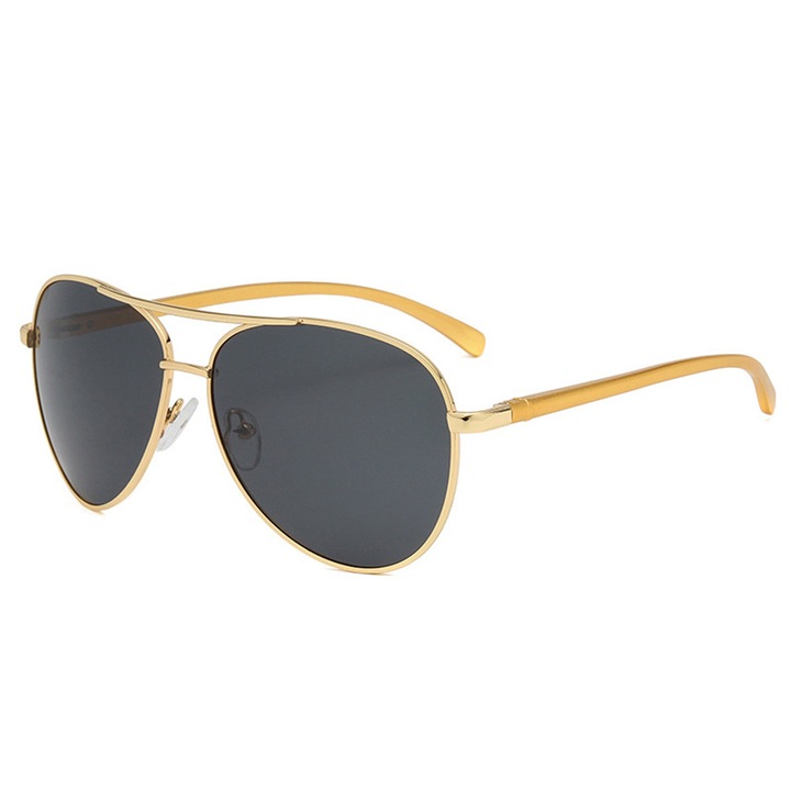 Ochelari de Soare, Barbati - (2150) - Gold / Blackish Greenwqf, Standard, Auriu