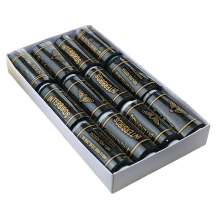 Set 12 bucati ata de cusut, negru