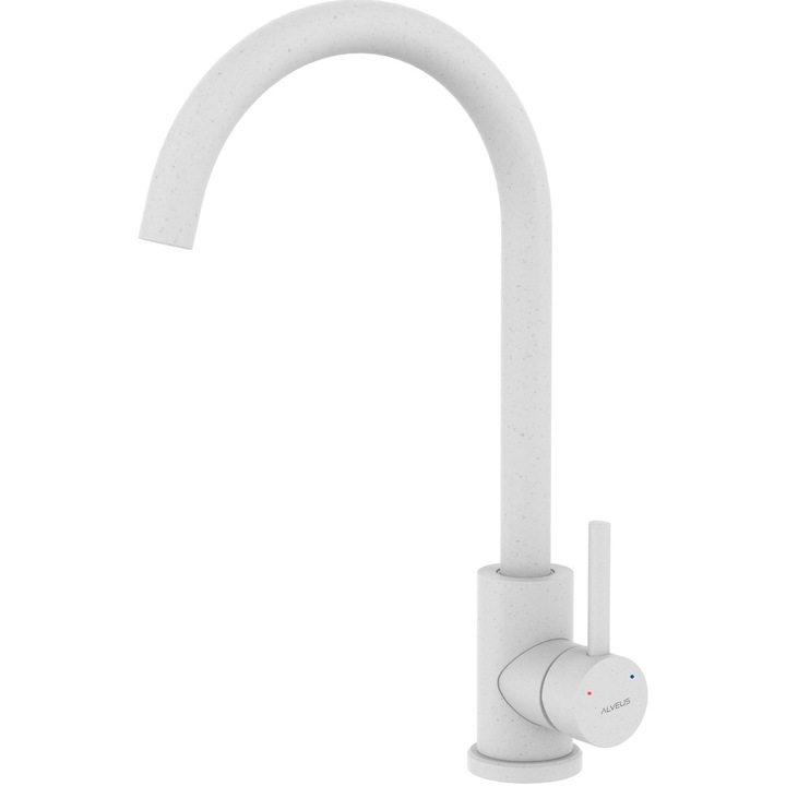 Baterie de bucatarie Alveus Jana G 11, monocomanda, alb