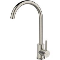 Baterie de bucatarie Alveus Jana, monocomanda, brushed inox