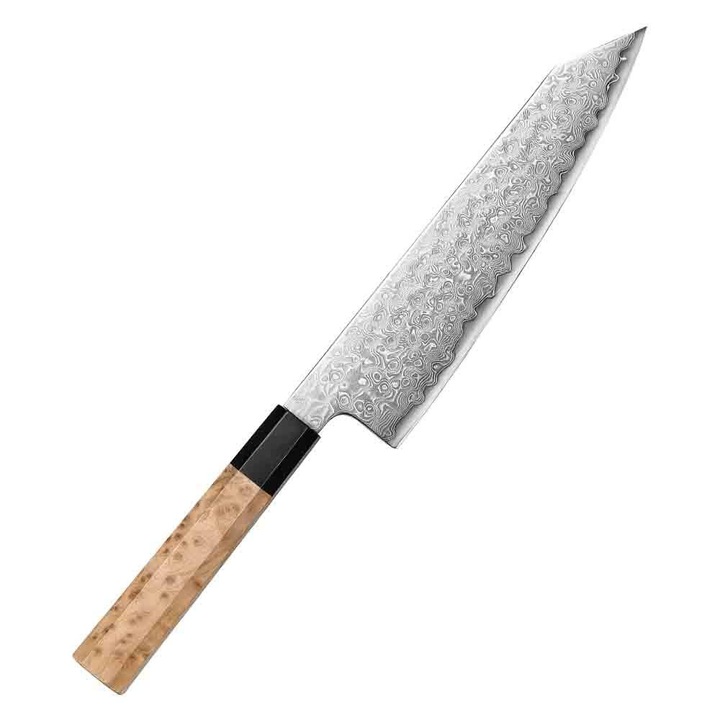 Cuțit de bucătărie bunka din oțel damasc Xinzuo PM8B Bunka