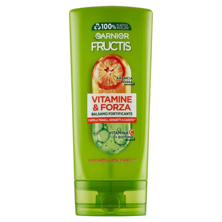 Garnier Fructis Vitamine & Forza, balsam pentru toate tipurile de par, 250ml