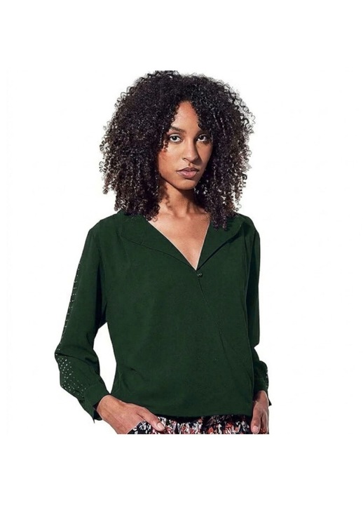 Bluza dama Kaporal, model Vezw, eleganta, verde, XS INTL