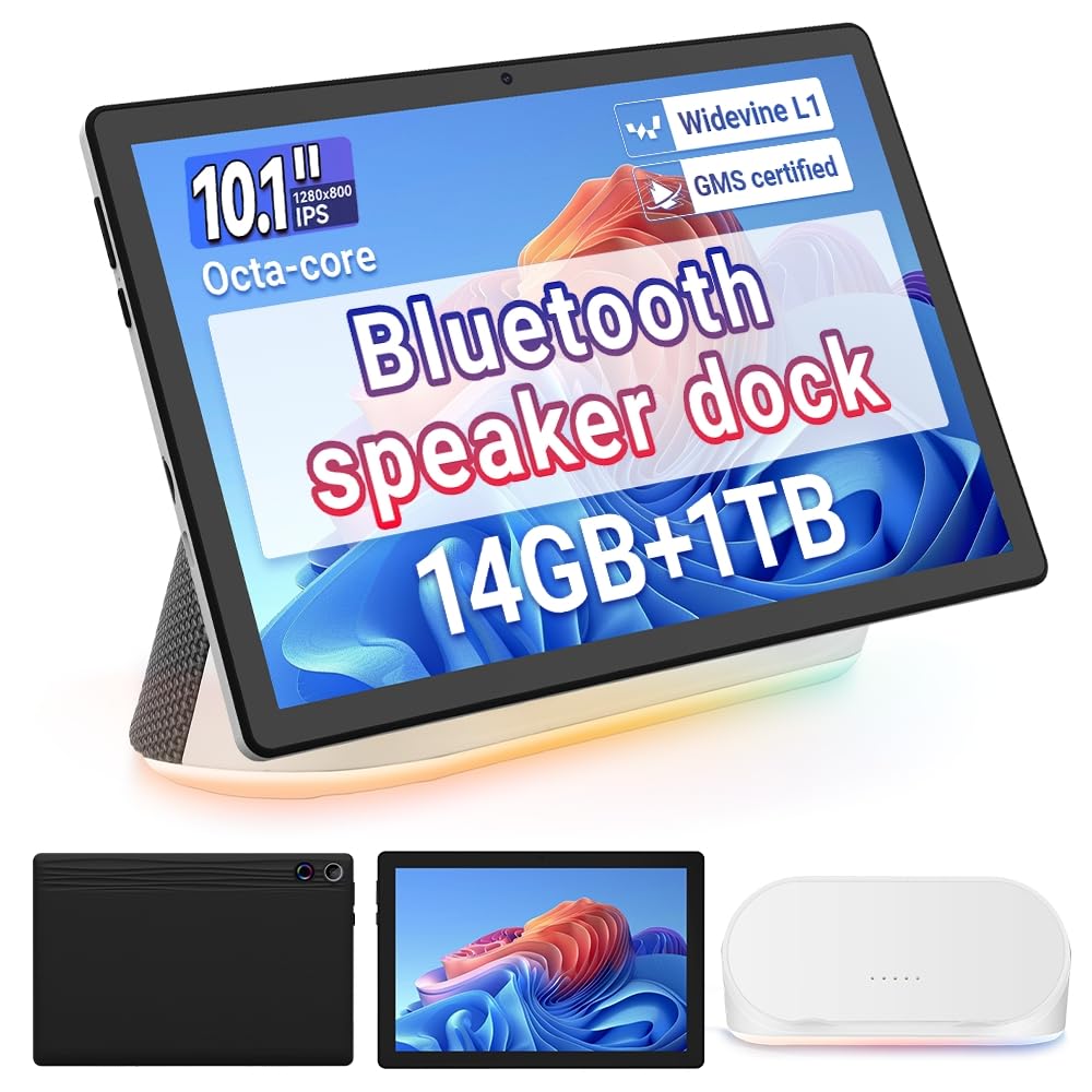 Tableta AEEZO 10.1 inch, 14GB RAM, 64GB ROM, camera duala, suport audio stereo