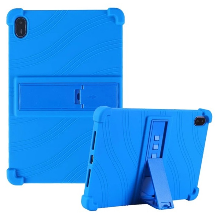 Gigapack defender szilikon tabletvédő, ütésállóság, kitámasztó, sötétkék, kompatibilis: Huawei MatePad SE 11