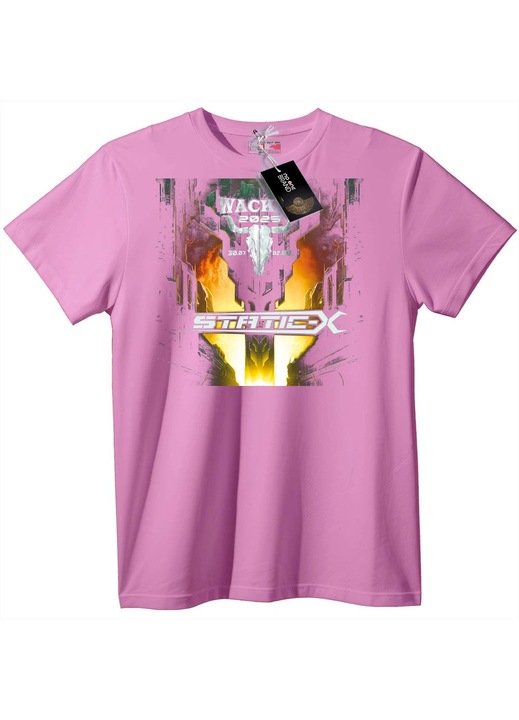 WACK 2025 Statie X póló, Candy Pink
