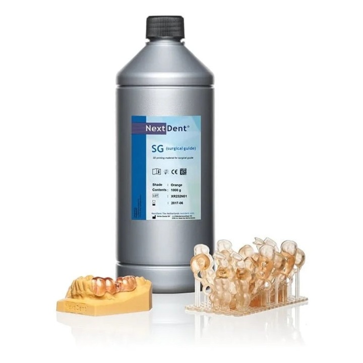 Смола за хирургически водачи, NextDent, SG Orange, 1 кг
