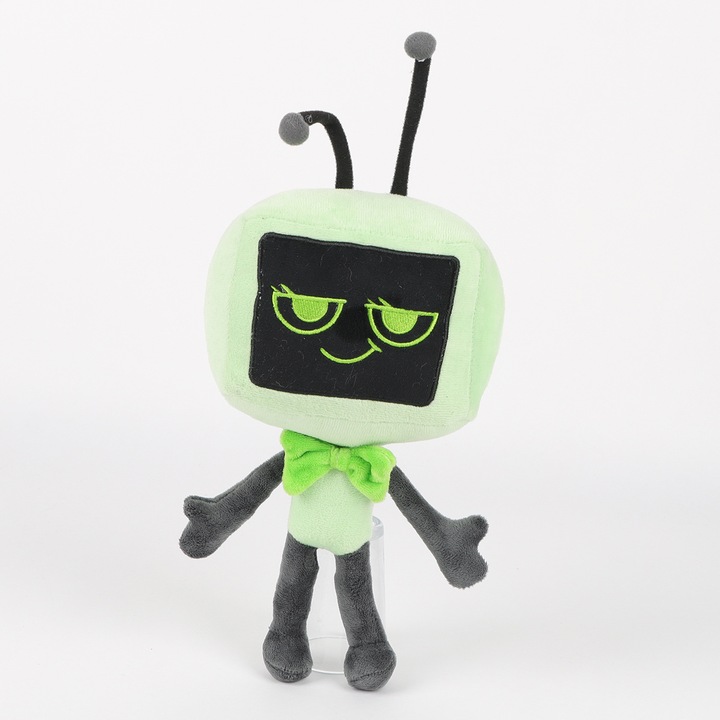 Jucarie de plus, Dandy's World, design inspirat din jocuri, verde, 18x10x36cm