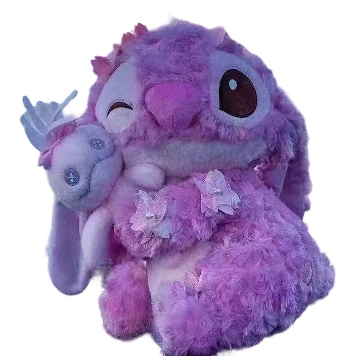 Jucarii de plus, Sakura Shidzui, set de papusi dragute, multicolor, 30x45cm