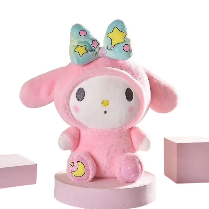 Jucarii de plus, figurine dragute, My Melody Starry Night, multicolor, pentru copii si bebelusi