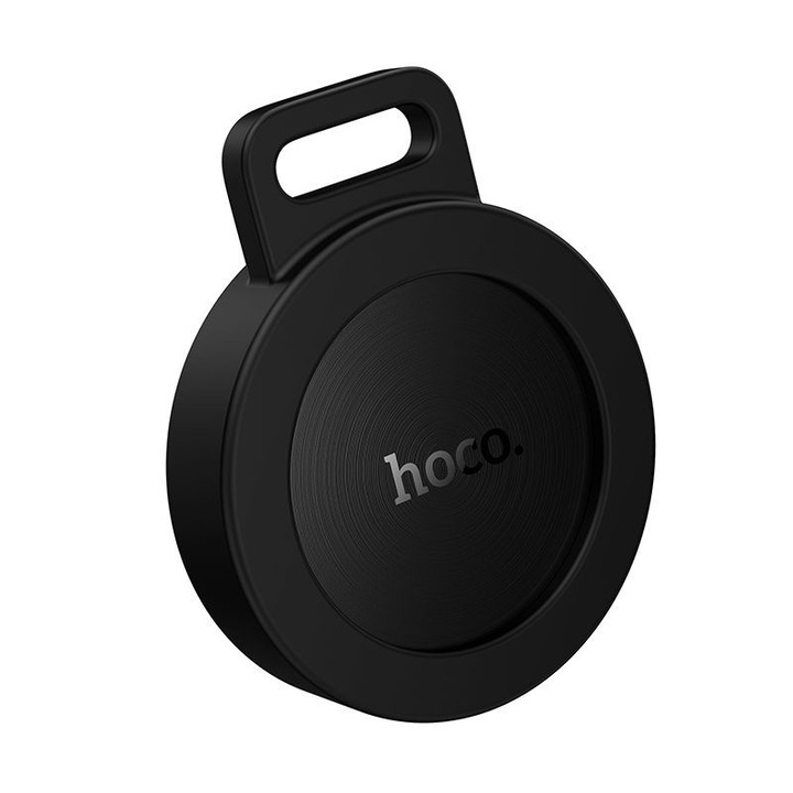 Hoco E101 Bluetooth lokátor – Apple Find My és Google Find My Device kompatibilis, fekete