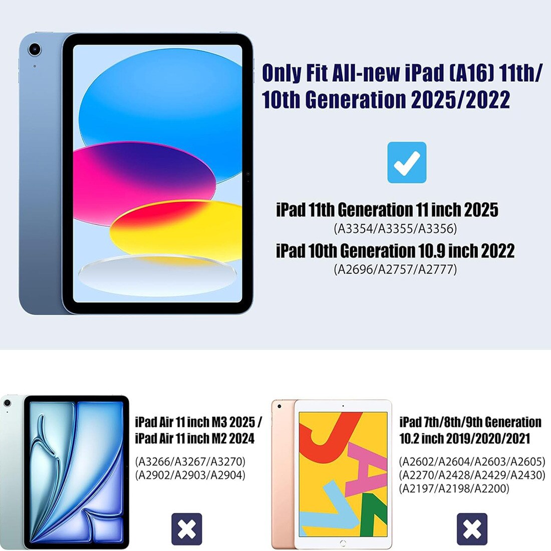 Husa de protectie pentru iPad 11 (A16) 2025,11 inch, husa pentru iPad 10 2022,10,9 inch, DEISNGB, cu suport creionul stilou, husa inteligenta cu suport pliabil, husa spate ultra-subtire din TPU moale, Gri