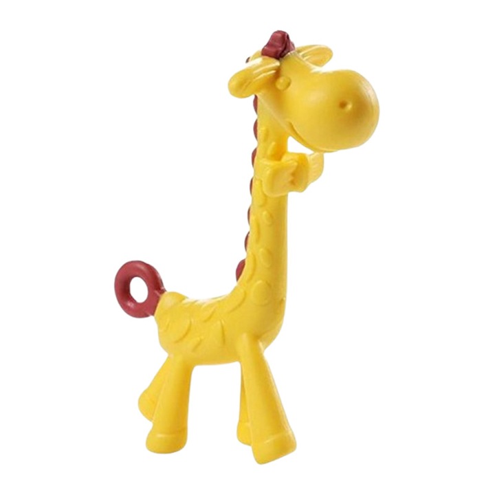 Сензорна играчка за зъби, за бебета, Bocioland BL804, Жълта