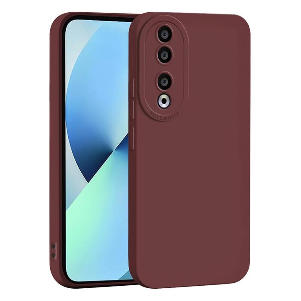 Husa Protectie din Silicon pentru Honor 90, Decupaje Precise, Stylish Anti-Slip Design, Materiale de Calitate Superioara, Visiniu