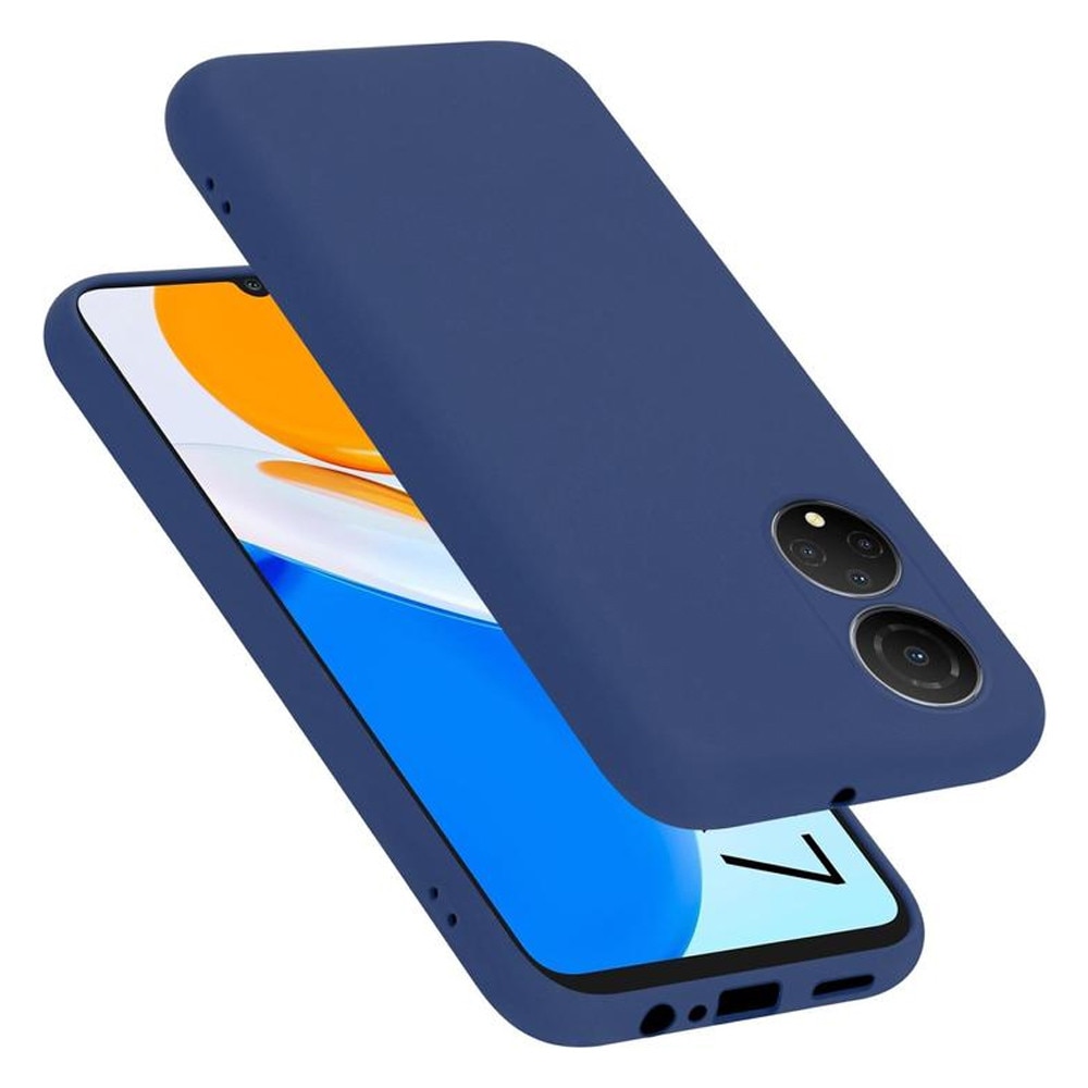 Husa Protectie din Silicon pentru Honor X7, Decupaje Precise, Stylish Anti-Slip Design, Materiale de Calitate Superioara, Albastru