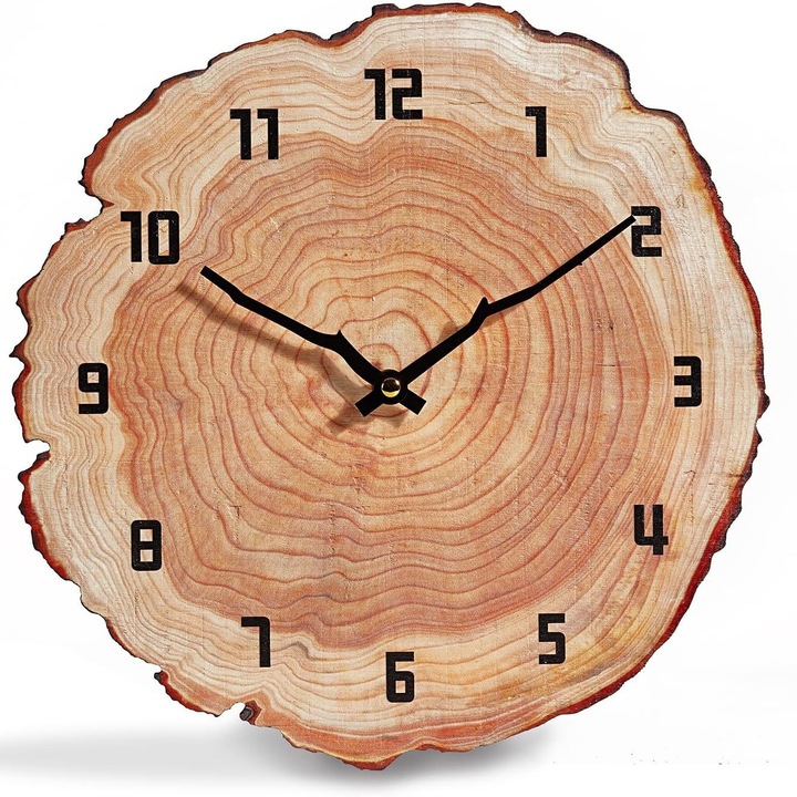 Minimalista falióra, 30CM, csendes, dekoratív