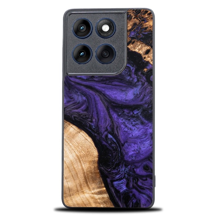 Калъф, Bewood Unique - Violet за Motorola Edge 70, Лилаво