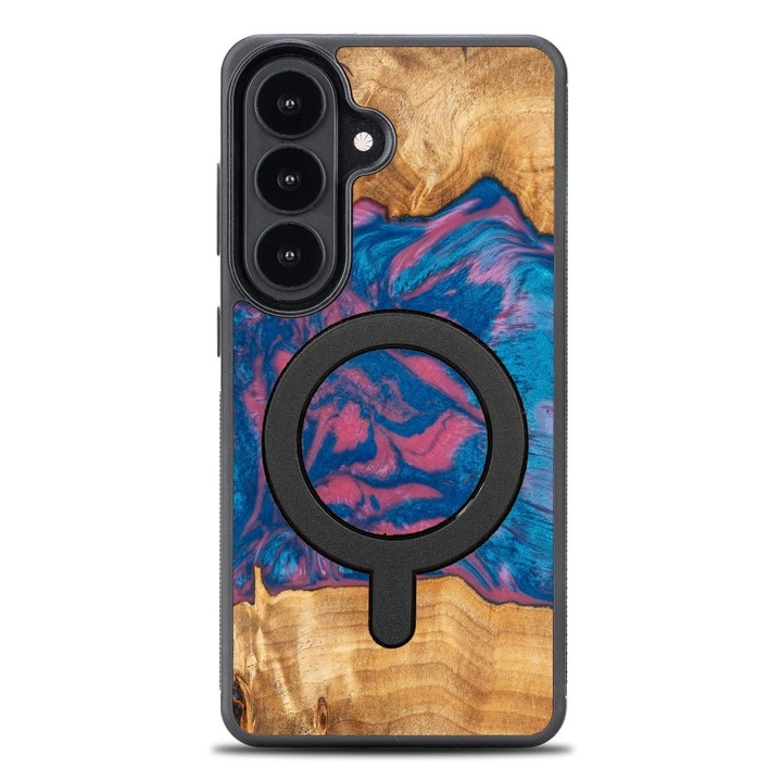 Калъф, Bewood Unique - Neons - Vegas Magnet за Samsung Galaxy S26, Неони Вегас Magnet