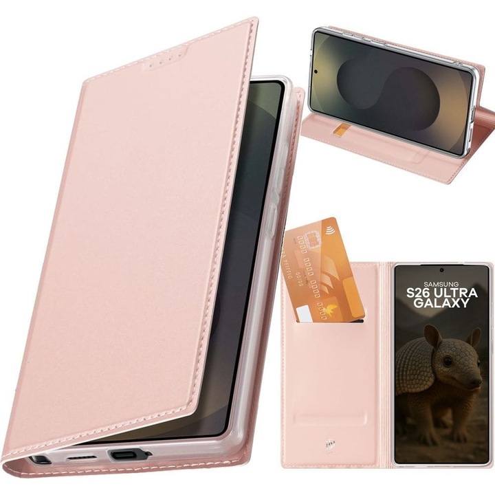 Калъф, Dux Ducis Skin Pro за Samsung Galaxy S26 Ultra, Розов
