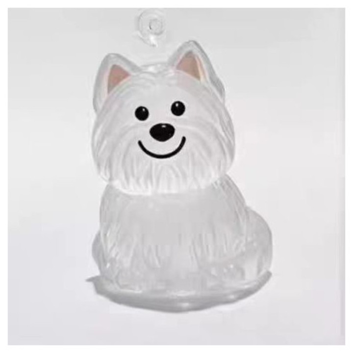 Cutie de depozitare pentru par de animale, West Highland White Terrier