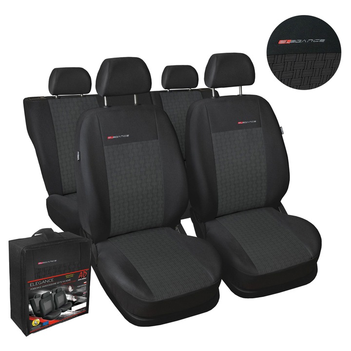 Комплект авто калъфи Dacia Sandero I 2008-2012, модели P1, P2, P3, P4, Elegance