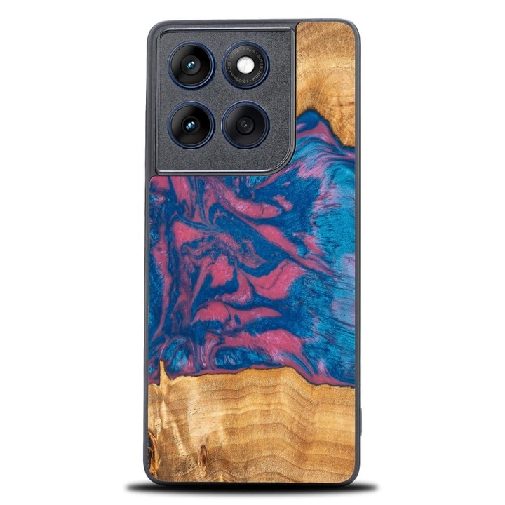 Калъф, Bewood Unique - Neons - Vegas за Motorola Edge 70, Неони Вегас