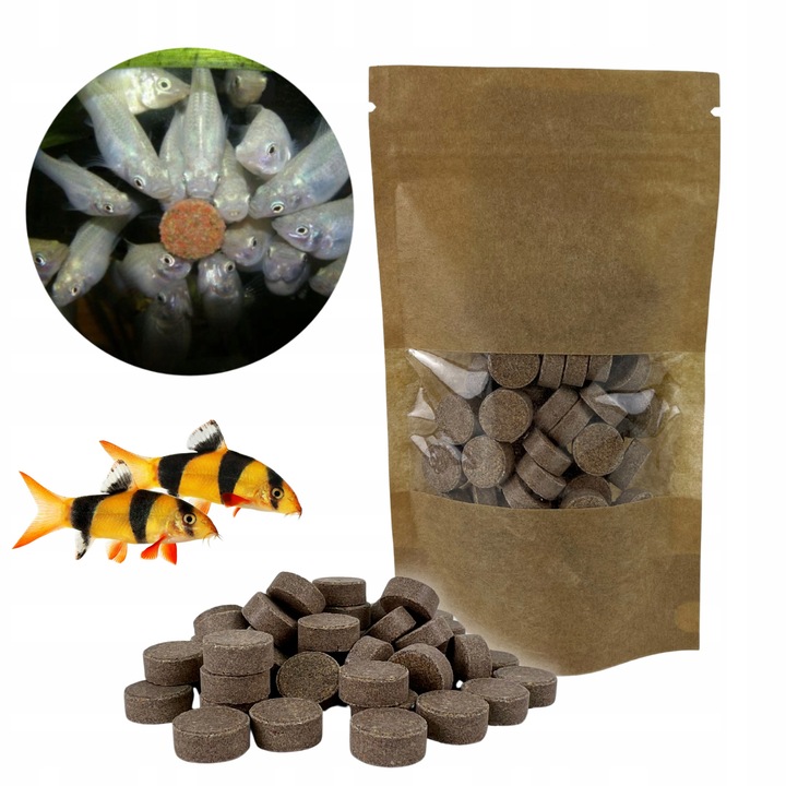 Hrana pentru pesti tablete adezive multi-componente 1 kg