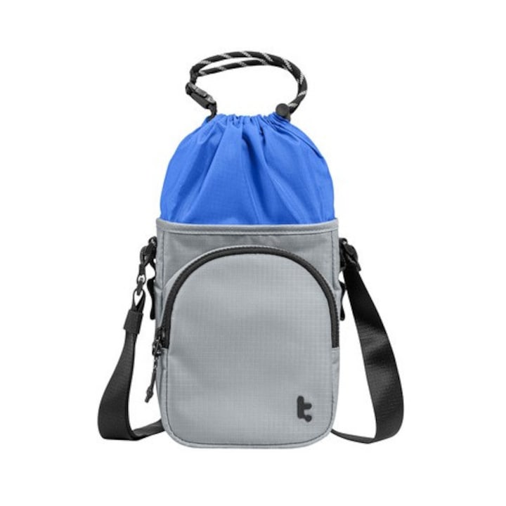 Tomtoc GameOn-G50 Switch 2 JoyCarry Τσάντα με ιμάντα (γκρι)