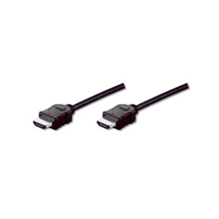 Cablu HDMI, 1.5m, negru, set de 2 bucati
