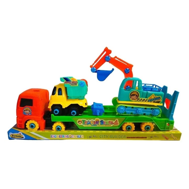 Szereld össze magad- Munkásautó szállító kamion