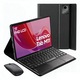Husa tableta pentru Lenovo M11 2024, capac rotund, cu stylus si mouse Bluetooth 2.4G, neagra