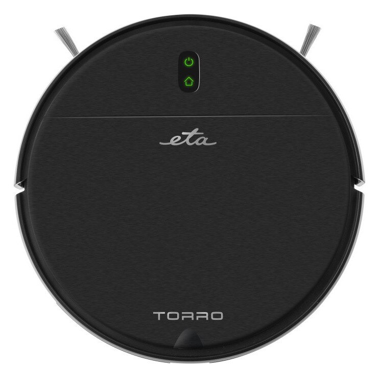 Aspirator robot și mop ETA Torro 0251 90000, Wi-Fi, motor digital, negru, 7.7cm