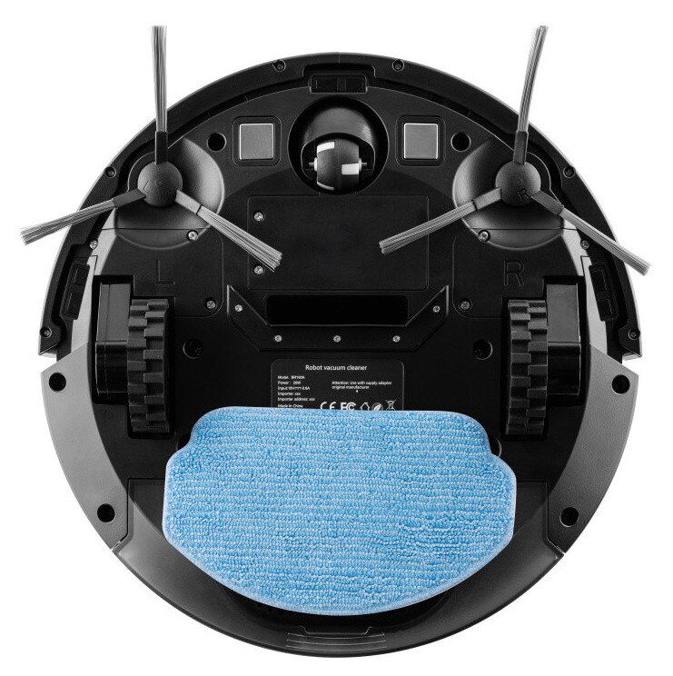 Aspirator robot și mop ETA Torro 0251 90000, Wi-Fi, motor digital, negru, 7.7cm