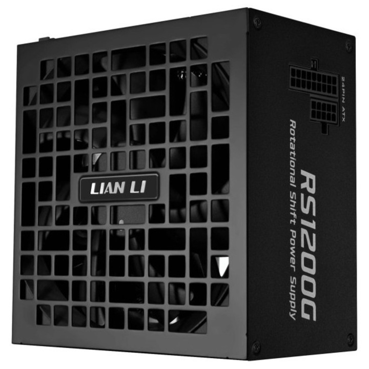 Sursa de alimentare Lian Li RS 1200W 80+ Gold PCIe 5.1, ATX 3.1, RS Hub - Negru