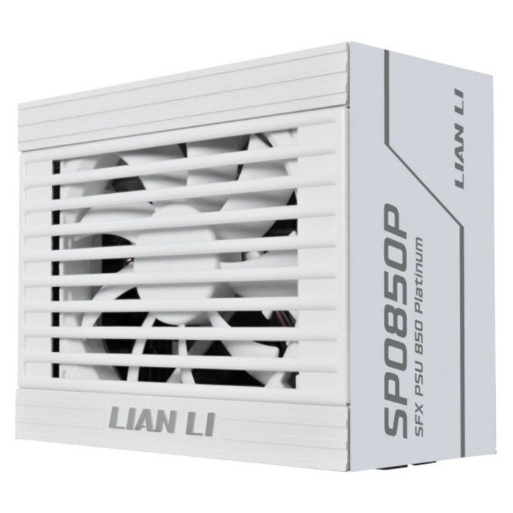 Sursa de alimentare Lian Li SP850 White 850W 80+ Platinum PCIe 5.1, ATX 3.1, SFX