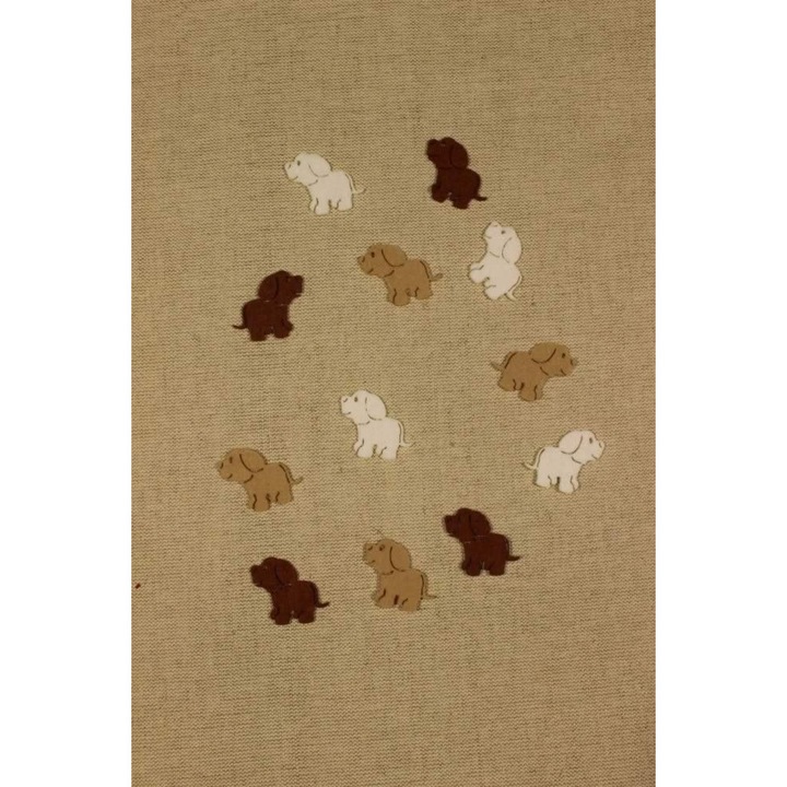 Filcfigura - Mini cățeluș /asortat/ (12 buc/pachet)