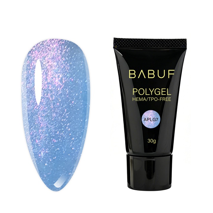 Polygel, Babuf, Frosted Milk, APLG7, 30g