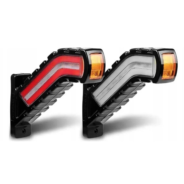 Set 2 Lampi de gabarit cu LED neon efect si semnalizare dinamica 12v 24V