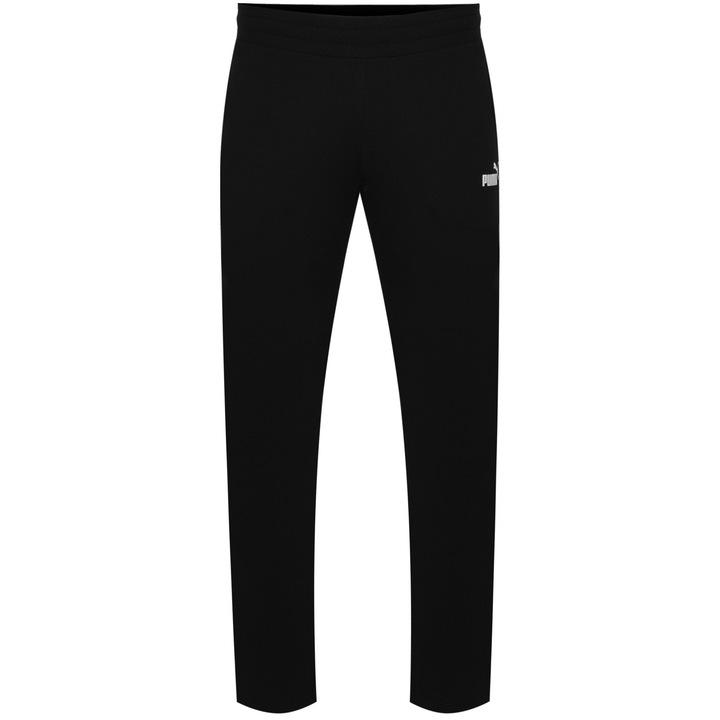 Női sportnadrág, Puma, ESS Small Logo, hosszú, pamut, fekete