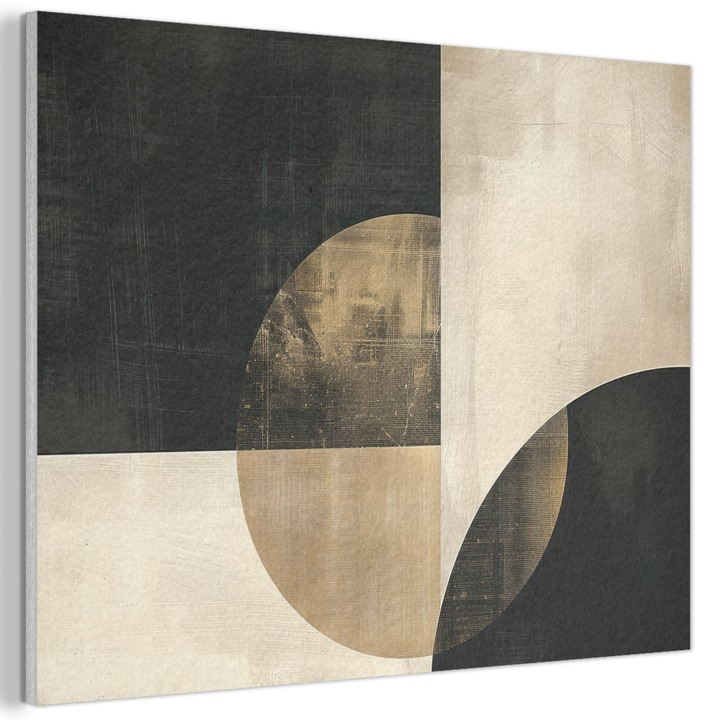 Акустична картина, Абстрактна, Декоративна, Хол, Кухня, Модерно изкуство, Декорация на стени, Звукопоглъщащ панел Крем 80x60